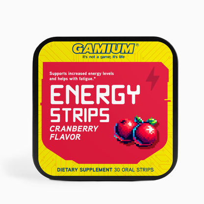 Energy Strips (Cranberry Flavor)